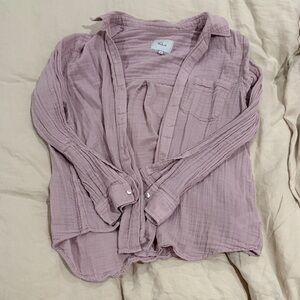 Rails Mauve Button-Down Shirt